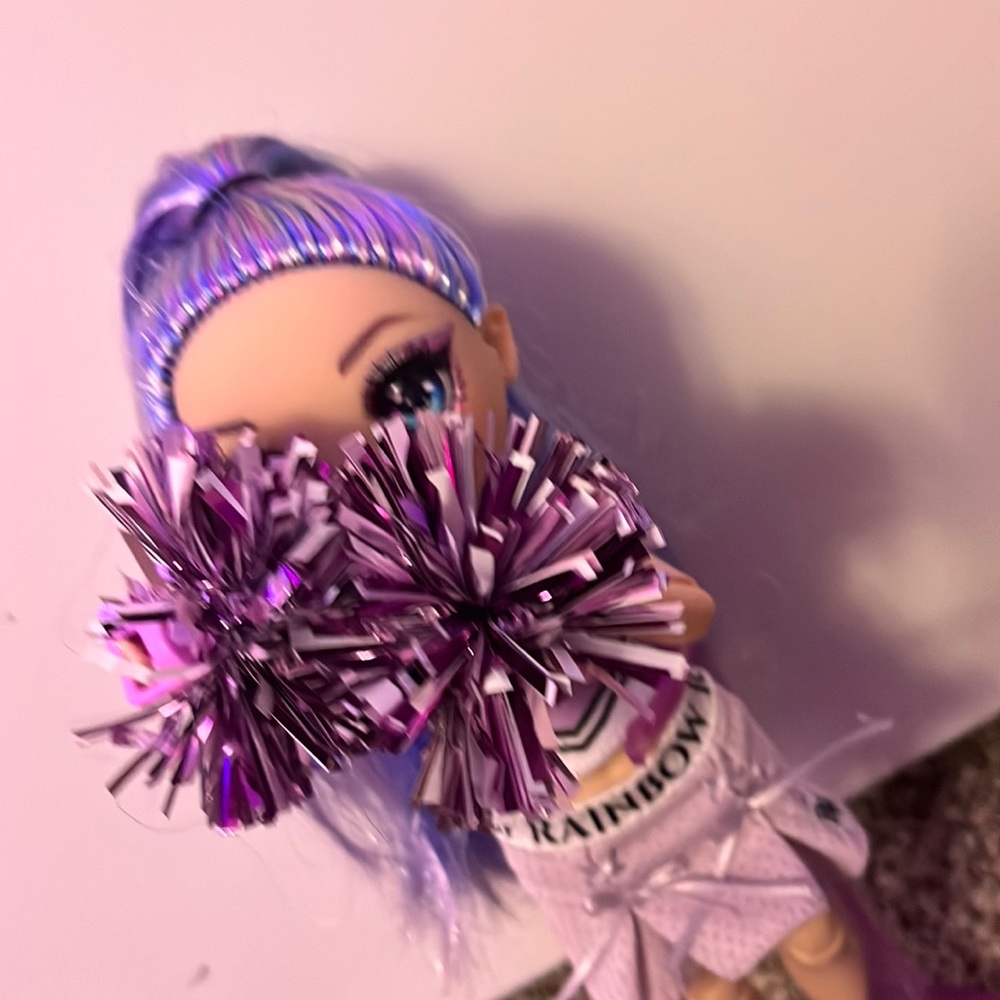 Violet willow rainbow high doll